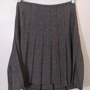 Cute Knee-Length Plaid Norma Kamali Skirt 8